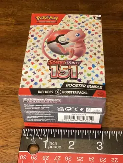 151 Booster Bundle Set Pokemon Scarlet and Violet new factory sealed 820650853210 - Image 1