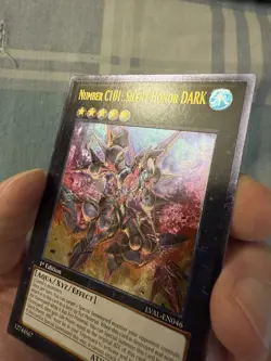 Number C101: Silent Honor DARK (UTR) LVAL-EN046 Legacy of the Valiant-1st Ed - Image 2