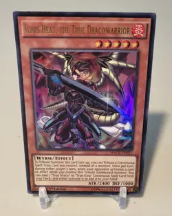 Ignis Heat, The True Dracowarrier - MACR-EN021 *VLP* 1st Ed Ultra Rare Yugioh - Image 1