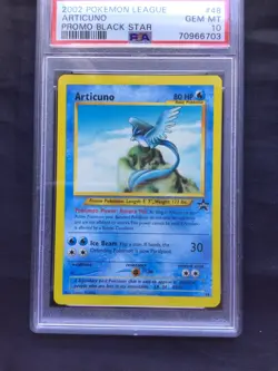 Pokemon Cards: Wizards Black Star Promo: Articuno 48 PSA 10 - Image 2