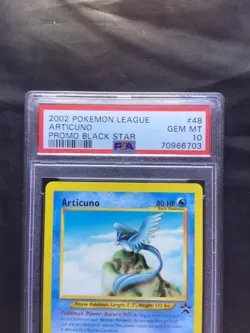 Pokemon Cards: Wizards Black Star Promo: Articuno 48 PSA 10 - Image 3
