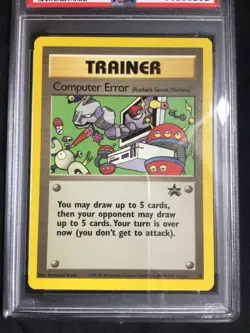 Pokemon Cards: Wizards Black Star Promo: Computer Error 16 PSA 10 - Image 2