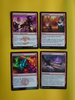 Monastery Swiftspear,Vadalblast,Dragon Tempest,Shattering SPree MTG 4 Card. - Image 1