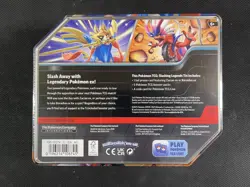 Pokemon Cards Zacian ex Tin Factory Sealed S&V Ultra Rare (5 Packs Inside) - Image 2