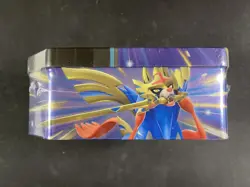 Pokemon Cards Zacian ex Tin Factory Sealed S&V Ultra Rare (5 Packs Inside) - Image 4