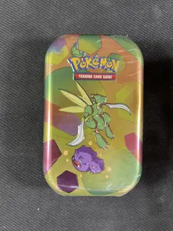 Pokemon Cards 151 Mini Tin Scyther Factory Sealed S&V Ultra Rare (2 Packs) - Image 1