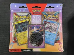 Pokemon Cards 2 Pack Sealed Booster Pack Latios Palkia Zekrom S&V Paradox Rift - Image 1