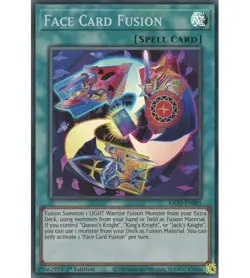 Yugioh - Face Card Fusion (Super Rare) (1st Edition) - KICO-EN005 P - Image 1