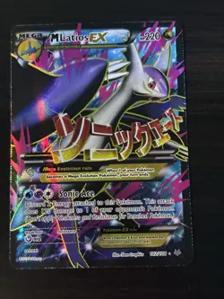Pokemon TCG M Latios EX XY Roaring Skies Full Art Ultra Rare Card 102/108 #5 - Image 1