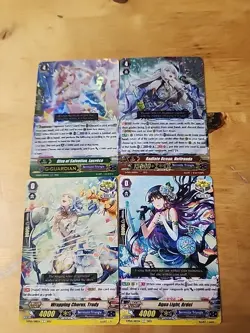 Cardfight Vanguard BERMUDA TRIANGLE lot [VGE-D-PS01] 4 CARDS Bundle - Image 1