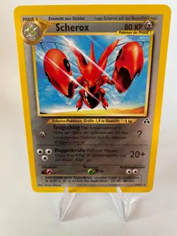 Pokemon TCG Karte Scherox 29/75 Deutsch Neo Entdeckung 2001 Discovery exzellent - Image 1