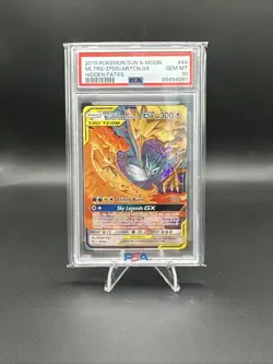 PSA 10 2019 POKEMON SUN & MOON HIDDEN FATES #44 MOLTRES & ZAPDOS & ARTICUNO GX - Image 1