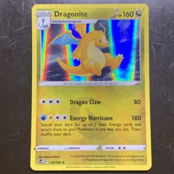 Pokemon TCG Dragonite Silver Tempest 131/195 Holo Rare - Image 1