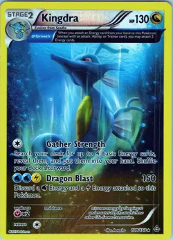 Kingdra 108/160 Rare - Pokemon TCG XY: Primal Clash - Reverse Holo (NM) - Image 1