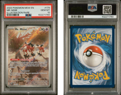 PSA 10 GEM MINT 💎- 2023 POKEMON MEW EN-151 ILLUSTRATION RARE #179 MR. MIME - Image 3