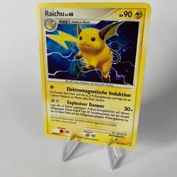 Pokemon Karte Raichu LV. 40 15/123 Holo - Geheimnisvolle Schatze - Deutsch Top - Image 1