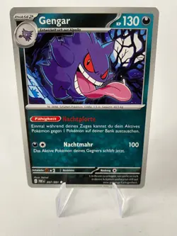 Pokemon Karte Gengar Deutsch 057/091 Paldeas Schicksale - Image 1