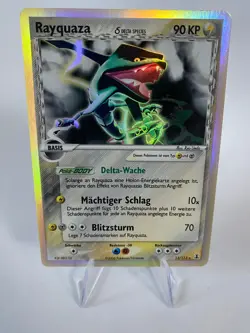 Pokemon Rayquaza 13/113 EX Delta Species Rare Deutsch German excellent - Image 1