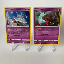 Pokemon Latios & Latias HOLO | Deutsch SM88 SM87 Black Star Promo | NM/exz - Image 1