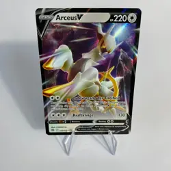 Pokemon Karte Strahlende Sterne Arceus V 122/172 Deutsch Near Mint - Image 1
