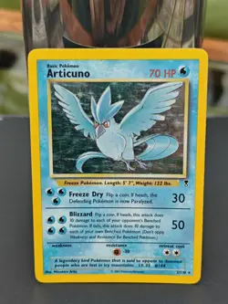 Pokemon TCG Articuno Legendary Collection Holo Rare Card 2/110 - Image 1