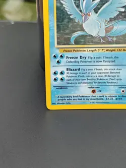 Pokemon TCG Articuno Legendary Collection Holo Rare Card 2/110 - Image 4