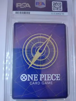 One Piece Card Ace Red Super Parallel Comic Art PSA10 Rare Collector - Image 2