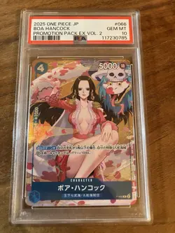 One Piece Card Boa Hancock Promo Pack PSA10 Limited Promotional Rare - Image 1