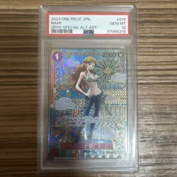 One Piece Card Nami RSP OP01-016 PSA10 New Era Rare Single Collectible - Image 1