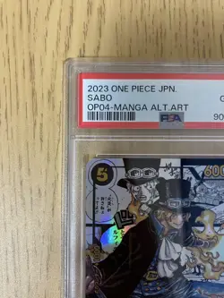 One Piece Card Sabo Comic Super Parallel OP04-083 PSA10 SR Rare - Image 3