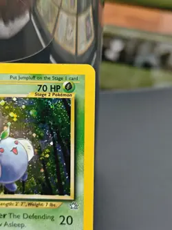 Pokemon Card: Neo Genesis 1st Edition Rare Holo: Jumpluff 7/111 - Image 2