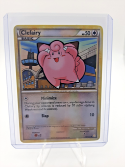 Clefairy 60/123 Pokemon Card HeartGold And SoulSilver Common 2010 TCG Game - Image 1