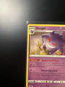 Pokemon TCG Gengar 066/196 Lost Origin Holo Rare Card 2022 - Image 2