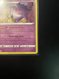 Pokemon TCG Gengar 066/196 Lost Origin Holo Rare Card 2022 - Image 4