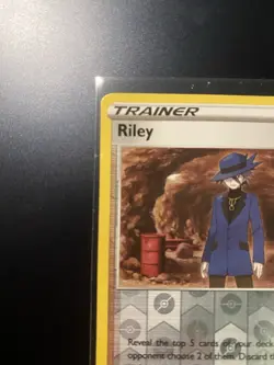 Riley #166/196 Lost Origin Reverse Holo Pokemon Supporter Card 0912 #58 - Image 2