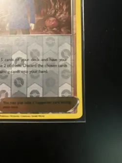 Riley #166/196 Lost Origin Reverse Holo Pokemon Supporter Card 0912 #58 - Image 4