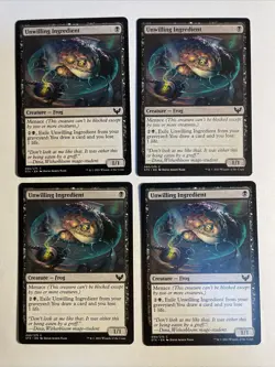 4x Mtg Strixhaven Unwilling Ingredient NM/M Magic The Gathering - Image 1