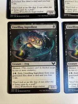 4x Mtg Strixhaven Unwilling Ingredient NM/M Magic The Gathering - Image 2
