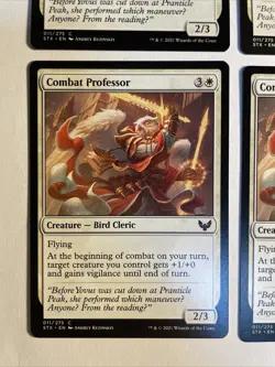 4x Mtg Strixhaven Combat Professor NM/M Magic The Gathering - Image 2