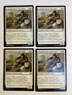 4x Mtg Aether Revolt Countless Gears Renegade NM Magic Karte Magic The Gathering - Image 1