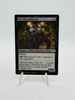 Merciless Enforcers - 0058 - Marvel's Spider-Man - MTG - NM/M - English - Image 1