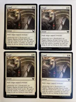 4x Mtg Strixhaven Expel NM/M Magic The Gathering - Image 1