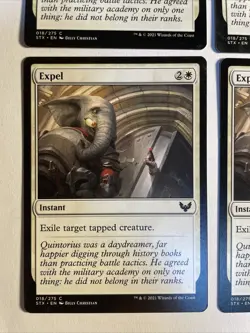 4x Mtg Strixhaven Expel NM/M Magic The Gathering - Image 2