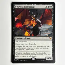 SOUVERAIN INFERNAL MTG MOM- CARTE MAGIC THE GATHERING FR NEUF - Image 1