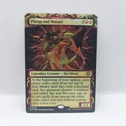 Plargg and Nassari NM Halo Foil #202 MTG Macrh of the Machine: The Aftermath - Image 2