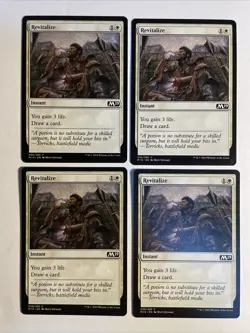 4x Mtg Core Set 2019 M19 Revitalize NM Magic The Gathering - Image 1
