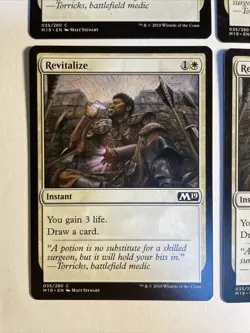 4x Mtg Core Set 2019 M19 Revitalize NM Magic The Gathering - Image 2