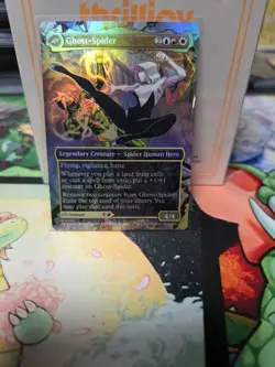 MTG: Gwen Stacy - 0202 - Borderless - Foil - Marvel's Spider-Man - Image 2