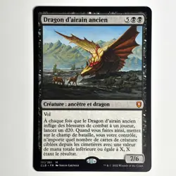 DRAGON D'AIRAIN ANCIEN MTG CLB - CARTE MAGIC THE GATHERING FR NEUF - Image 1