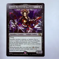 Magic The Gathering Mtg Evereth, Viceroy Of Plunder Jumpstart Foundations 25 - Image 1